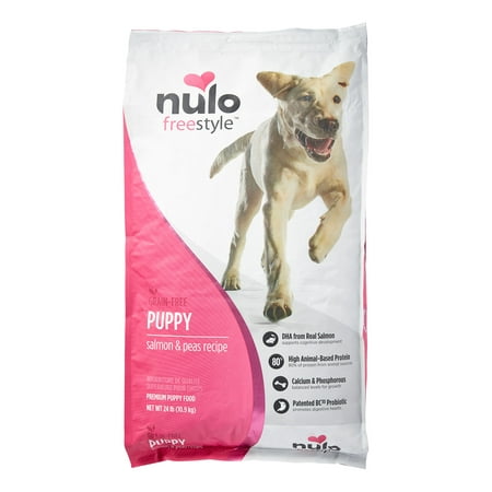 Nulo Freestyle Grain-Free Salmon & Peas All Breeds Puppy Dry Dog Food, 24