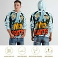 thumbnail image 7 of Wild Kratts Hoodie 3D Print Pullover Hooded Long Sleeve Sweatshirts Tops Blouse with Pocket for Mens Womens, 7 of 7