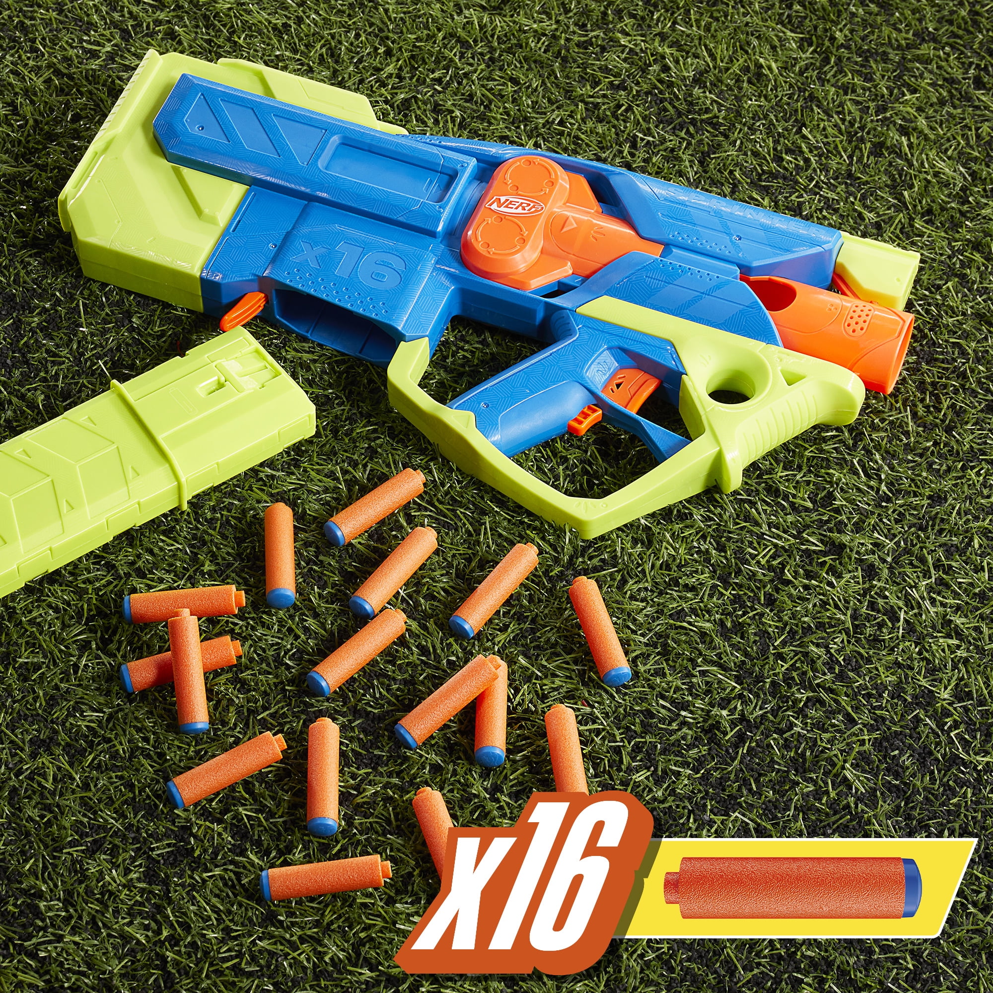Nerf N Series Sprinter Motorized Blaster, 16 Nerf N1 Darts Compatible Only with Nerf N Series
