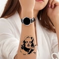 thumbnail image 4 of Waterproof Tattoo Stickers Hand-Painted Lines Black And White Tattoo Stickers, 4 of 6