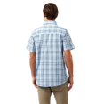 thumbnail image 2 of Craghoppers - Camisa Vernon Cuadro de Manga Corta para Hombre (Azul Puerto), 2 of 2