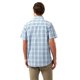 thumbnail image 2 of Craghoppers - Camisa Vernon Cuadro de Manga Corta para Hombre (Azul Puerto), 2 of 2