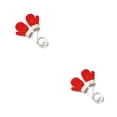 thumbnail image 4 of Minnieouse 1 par de manoplas para niños pequeños, manopla cómoda para mantener el calor, adorable accesorio de ropa para niños y niñas con cordón 2piezas Beige+Rojo Minnieouse CBP349994, 4 of 5