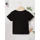 thumbnail image 3 of Kids' Second Grade First Day of School T-Shirt - Black with White Bold '2' - Back to School Celebration Outfit - Machine Washable Boys' Educational Shirt for Second Graders, Backtoschool Apparel, 3 of 5