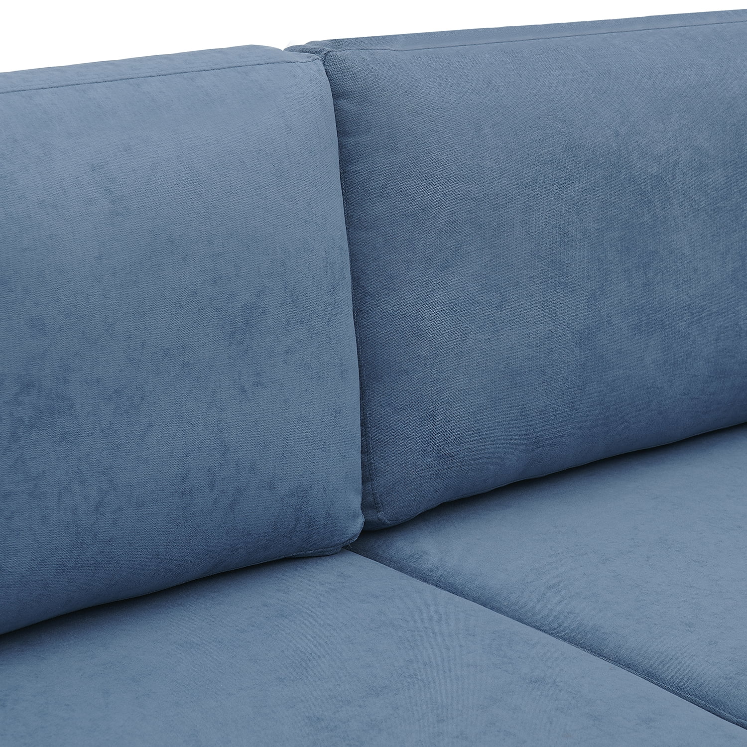 Kadyn 2-Seat Sofa, Chenille Sofa Couch with Soft Cushion and Armrests, Modern Upholstered Sofa for Living Room, Blue Kadyn 2-Seat Sofa, Chenille Sofa Couch with Soft Cushion and Armrests, Modern Upholstered Sofa for Living Room, Blue