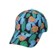 thumbnail image 2 of ibiyuan Womens Baseball Hat Women's Hats Women's Tropical Banana Leaf Printed Baseball Cap for Spring and Summer Fashion, 2 of 2
