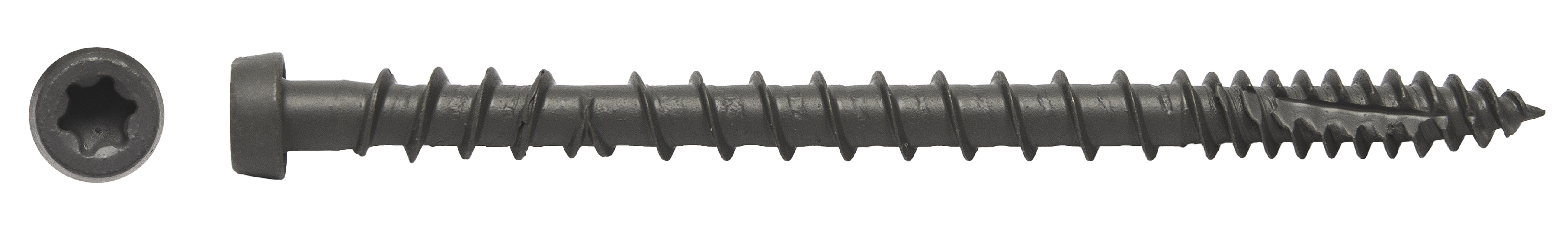 Big Timber CD10134GST75 10x13/4 in. Graystone Composite Deck Screw