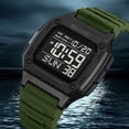 thumbnail image 4 of Reloj Deportivo Digital con Función Luminosa Nocturna, Sumergible 50m, Cronómetro, Alarma, Correa de Silicona, Uso Casual al Aire Libre para Hombres, Mujeres, Jóvenes y Estudiantes, 4 of 9