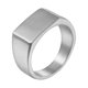 thumbnail image 1 of Anillo para hombre y mujer, anillos geométricos de moda de acero inoxidable cerrado, joyería Unisex para fiesta de citas, joyas para regalo Ropa, zapatos y accesorios Miscelánea Color Acero talla 7 Minnieouse AP015196-01, 1 of 6