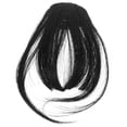 thumbnail image 1 of 2 Pcs Fausse Frange Clip sur Frange Extensions de Cheveux Femmes Pièce de Cheveux Frange Épaisse, 1 of 8