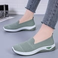 thumbnail image 6 of YLYL Women's Woven Orthopedic Shoes Breathable Soft Slip on Diabetic Foam Sneakers with Arch Support, 6 of 9
