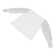 thumbnail image 3 of Camiseta de mujer con cuello redondo y encaje transparente Nikou XL color blanco, 3 of 15