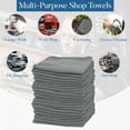 thumbnail image 5 of Dan River Shop Towel Dark Gray pack of 50 Reusable Heavy-Duty Shop Washcloth - 12x14in, 5 of 8