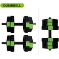 thumbnail image 3 of Tuekys 2-in-1 30LBS Adjustable Weight Dumbbells Set, Push-up-Stand Barbell Kettlebell for Home Gym Fitness Exercises, 3 of 4