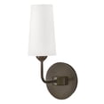 thumbnail image 3 of 45000BX Hinkley Lighting Lewis - 5W 1 LED Wall Sconce In Traditional Style-13.75 Inches Tall and 5.5 Inches Wide-Black Oxide Finish, 3 of 8