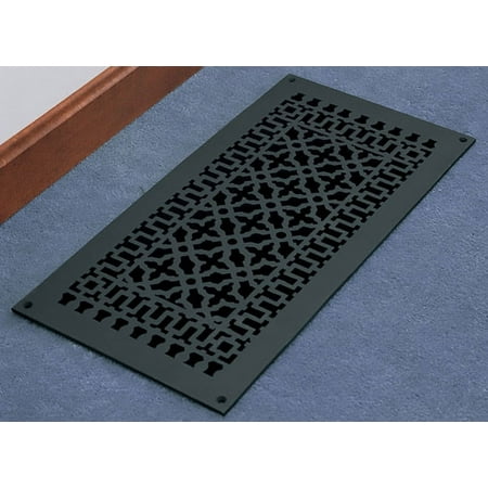 

Reggio Registers 1122-Ah Scroll Series 9 X 20 Grille - Black