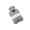thumbnail image 1 of Ounissouiy Bolsas de agua caliente con tapa lavable botella a prueba de frío 1000ML contenedor de punto Anti-escaldado calentador de manos mujer novia Suministros térmicos Gris 1000ml Ounissouiy HA071611-03, 1 of 6