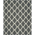 thumbnail image 3 of SAFAVIEH Cambridge Liam Geometric Wool Area Rug, Dark Grey/Ivory, 11' x 15', 3 of 7
