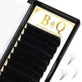 thumbnail image 1 of B&Qaugen Easy Fan Volume Lashes C-0.03-17 B&Qaugen Easy Fan Lashes 0.03 Extensiones de pestañas C Curl Mega Lash Extension Negro mate B&Q Easy Volume Fan Lashes 9 a 25 mm (C-0.03,17 mm), 1 of 4