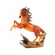 thumbnail image 2 of Estatua de caballo marrón para decoración de escritorio, adorno Fengshui de 6,8 x 2,5 x 8,2 pulgadas para estantes, porches, estanterías o, 2 of 9