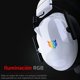 thumbnail image 4 of Audifonos Diadema Gamer BALAM RUSH AVIATOR LEVEL HA757 Microfono 3.5 + USB RGB Blanco BR-941174, 4 of 6