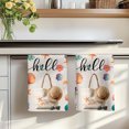 thumbnail image 7 of Summer Coastal Kitchen Towels Set of 4, Ocean Starfish Shells Bags Hat Floral Beige Absorbent Dish Towels for Kitchen, Microfiber Hand Towel, Quick Drying Tea Towel for Cleaning Decorative Dishcloths, 7 of 7