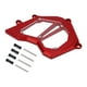 thumbnail image 5 of Cubierta de piñón delantero de motocicleta Protector de cadena Reemplazo de aleación de aluminio para ZX10R 2011-2017Rojo, 5 of 5