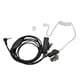 thumbnail image 5 of Tubo Auricular De Tubo Acústico De 2,5 Mm Botón PTT De Un Solo Pin Auriculares Walkie Talkie Con Clip De Acero Para Para Talkabout, 5 of 7