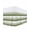 Green, variant on Pink White Striped Wrap Around Bed Skirts for King Bed 16" Drop, Bed Skirt with Adjustable Elastic Belt Dust Ruffle Bed Valance for Bedroom Hotel Luxury Farmhouse Stripes Bed Frame Cover