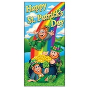 Angle View: Morris Costumes Party Supplies Happy St Patricks Day Door Cover, Style BG30010