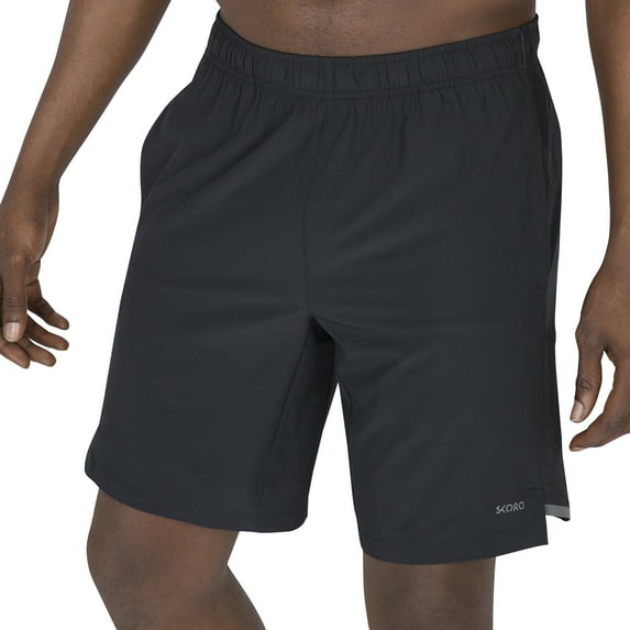 Skora Mens Shorts Running Athletic Gym 2-1 Lined and Unlined Shorts 5" 7" and 9" Inseams