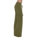 thumbnail image 2 of ICHUANYI Clearance Women Workout Out Leggings Stretch Waist Button Pocket Yoga Gym Loose Pants(Army Green, XL) ICHUANYI WER2023080705535, 2 of 8