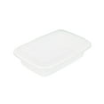 thumbnail image 3 of Restaurantware-Asporto 24 Ounce Take Out Containers, 50 Food Containers With Lids - Microwavable, Disposable, White Plastic To Go Boxes For Food, No BPA, For Take Out And Delivery, 3 of 11