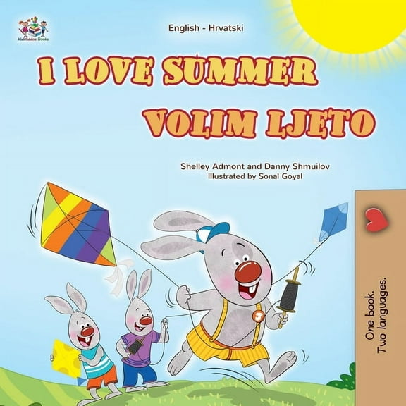 English Croatian Bilingual Collection I Love Summer (English Croatian Bilingual Children's Book), (Paperback)
