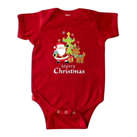 

Inktastic Merry Christmas Gift Baby Boy or Baby Girl Bodysuit