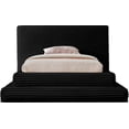 thumbnail image 3 of Meridian Furniture Drew Black Corduroy Twin Bed, 3 of 8