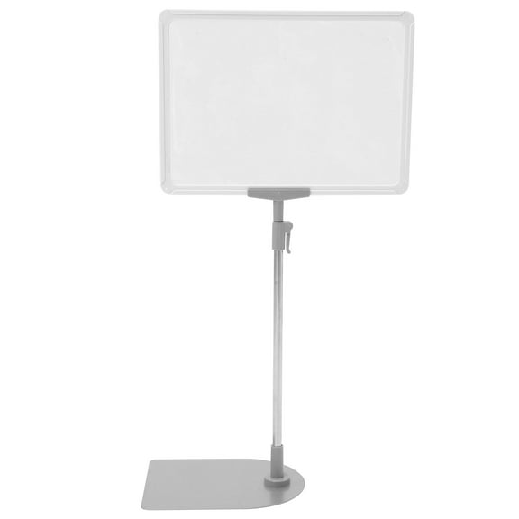 GOOHOCHY Merchandise Sign Holder Price Display Holder White Plastic 1 Set
