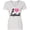 AA-White, variant on Inktastic I Love Softball Girls Sports Women's V-Neck T-Shirt