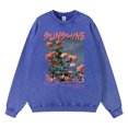 thumbnail image 3 of Sudadera con capucha vintage desgastada lavada con el sol Best Heast para hombre, ropa de gran tamaño, sudadera de algodón a la moda, sudadera de hip hop, 3 of 5
