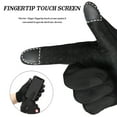 thumbnail image 6 of TELOLY Winter Gloves,Insulated Gloves Work Gloves,Cold Weather Protection Soft Fit Snow Gloves,S,Black, 6 of 7