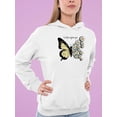 thumbnail image 2 of Let Life Surprise You Daisies Hoodie Women -Image by Shutterstock, Female x-Large, 2 of 4
