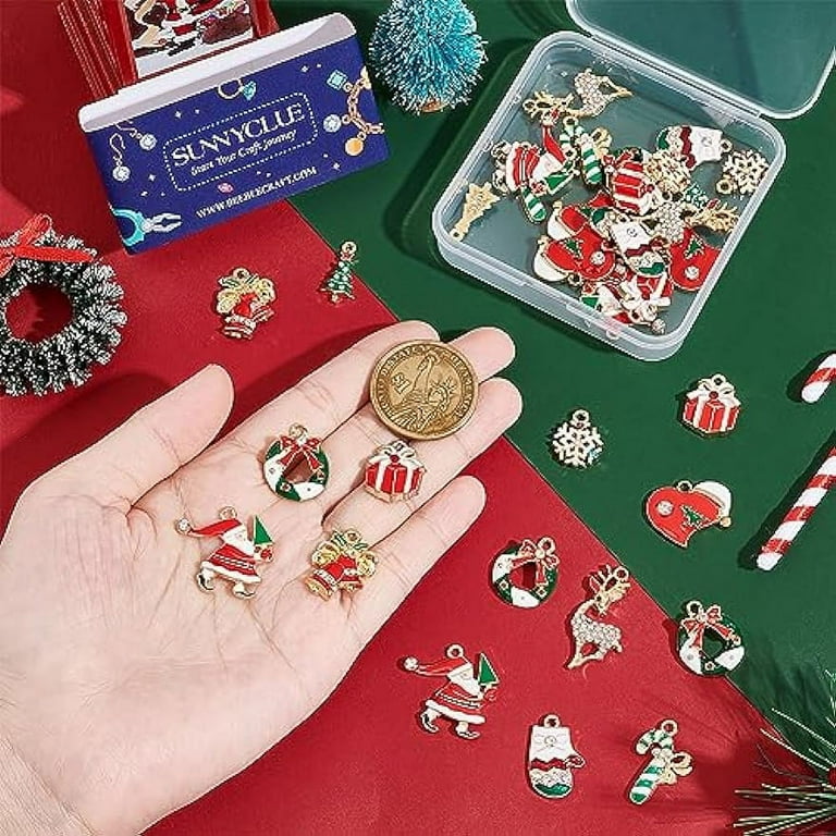 Christmas charms 2024 for jewellery making