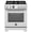 Stainless Steel, variant on Bertazzoni Pro304bfept Professional 30" Wide 4.6 Cu. Ft. Free Standing Dual Fuel Range -
