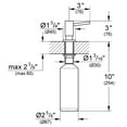 thumbnail image 5 of GROHE 40535000 Distributeur de Savon Cosmopolite, 5 of 5