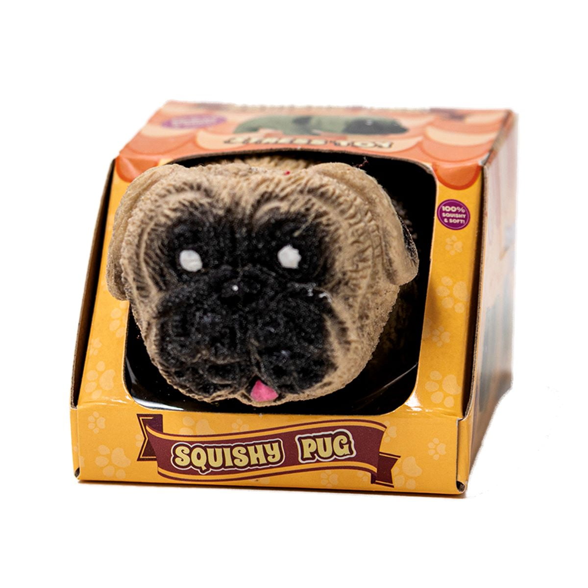 Squishy Squeeze Fidget Sensory Toys Cute Pug Dog ADHD Stress Reliever Hand Gifts 