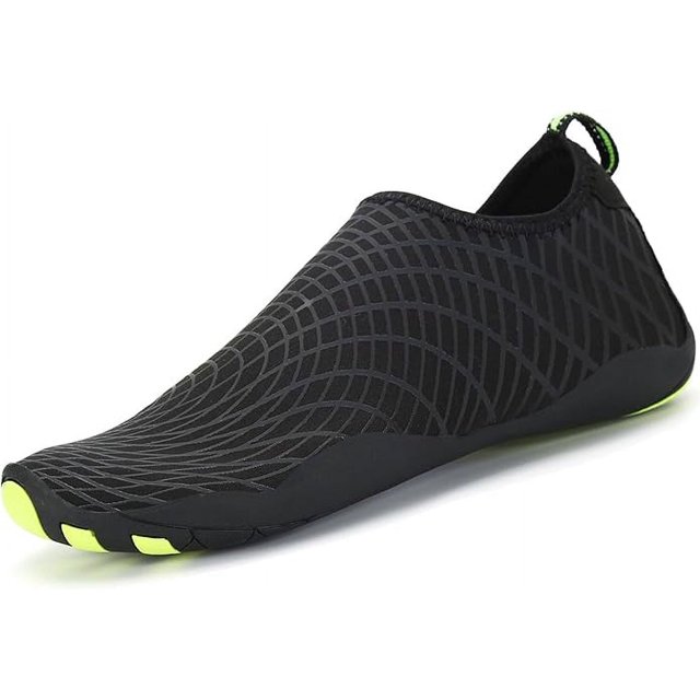 Zapatos de baño de playa de verano antideslizantes de secado rápido, zapatos de natación acuáticos de malla sin cordones para hombres y mujeres
