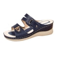 thumbnail image 2 of Norvail Womens Lightweight Wedge Sandals Breathable Hollow Platform Orthopedic Shoes with Arch Support for Casual Dressy Summer Walking Shoes, 2 of 5