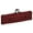 Red, variant on mDesign Long Gift Wrapping Bag w/ Handles and Zipper, Buffalo Plaid, Red/Black