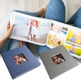 thumbnail image 3 of Hyasfey 16 Inch/18 Inch Self-Adhesive Photo Album Family Picture Album with 20 Sheets Inner Pages Scrapbook Photo Storage Book for Festive Wedding Baby Travel Memory, 3 of 7