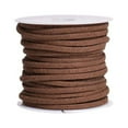 thumbnail image 4 of MOVTOTOP 4pcs 5Meters DIY Artificial Strap String Leather Lace Beading Thread Suede Lace Double Sided with Roll Spool(Random 4 Colors), 4 of 6
